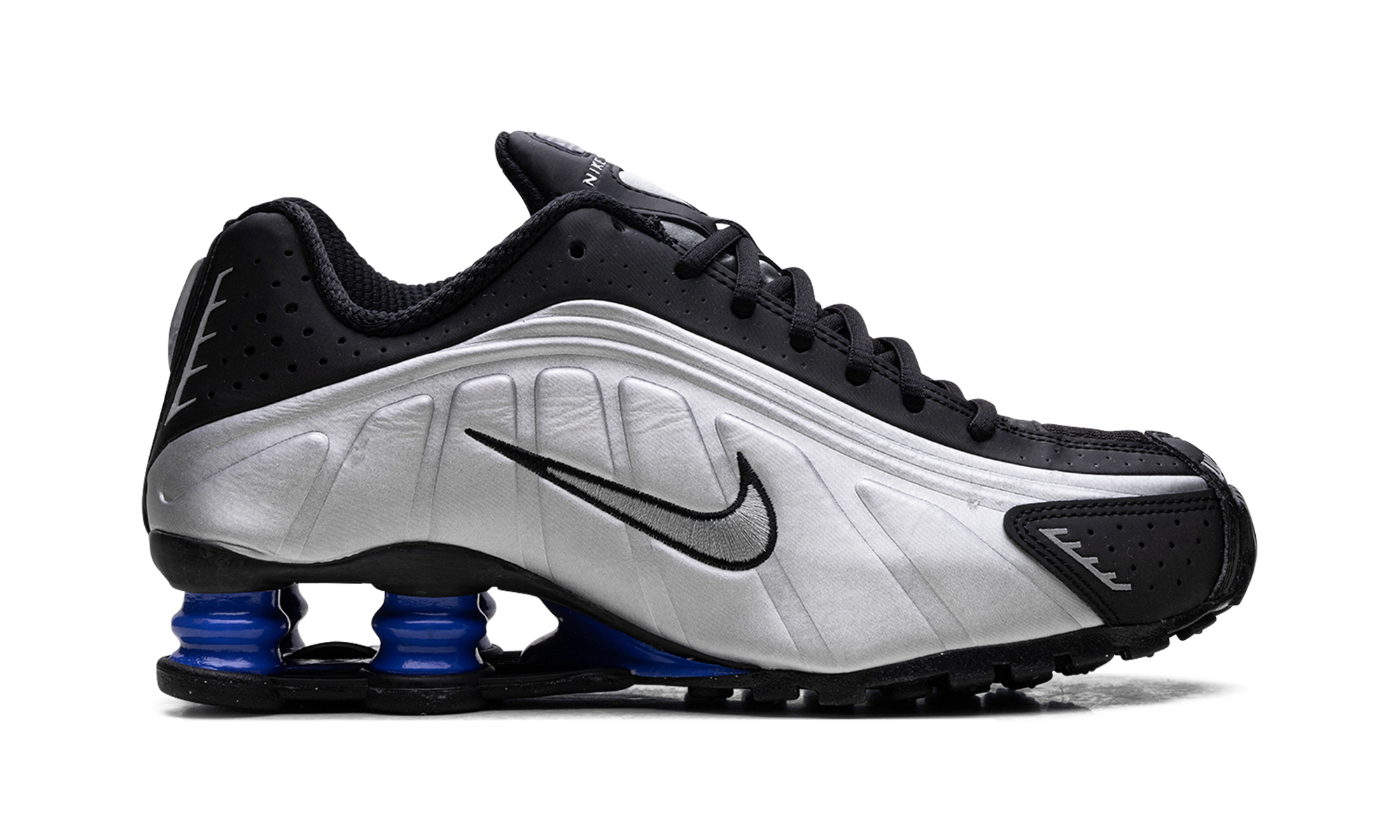 Shox R4 WMNS"Metallic Silver Black Racer Blue" AR3565 006