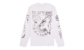 Night Skate Long-Sleeve Tee "White" HTG250498 WHT