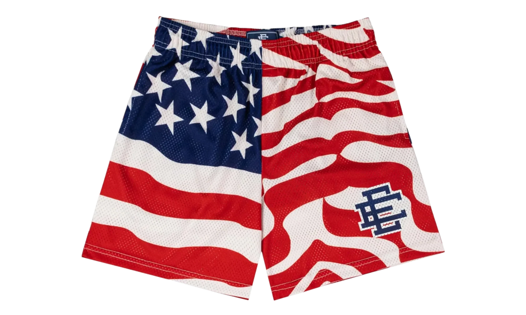 EE Basic Shorts "American Flag" EE156