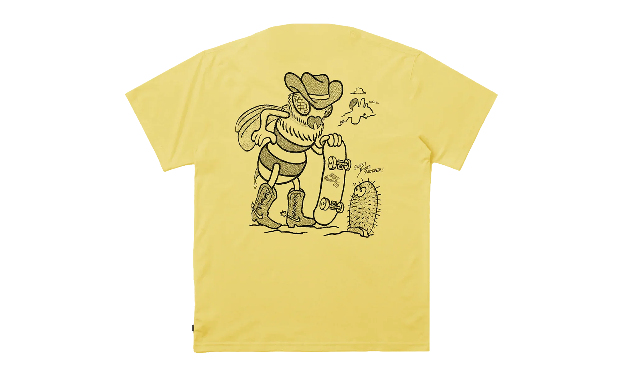 SB Max90 Skate T-Shirt "Soft Yellow" HV1306 722