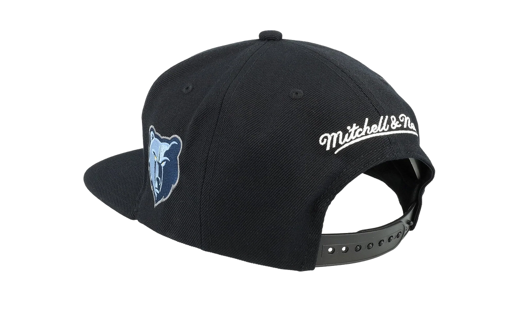 NBA Team Script 2.0 Snapback Cap "Memphis Grizzlies - Black" HHSS3280 MGRYYPPPBLCK