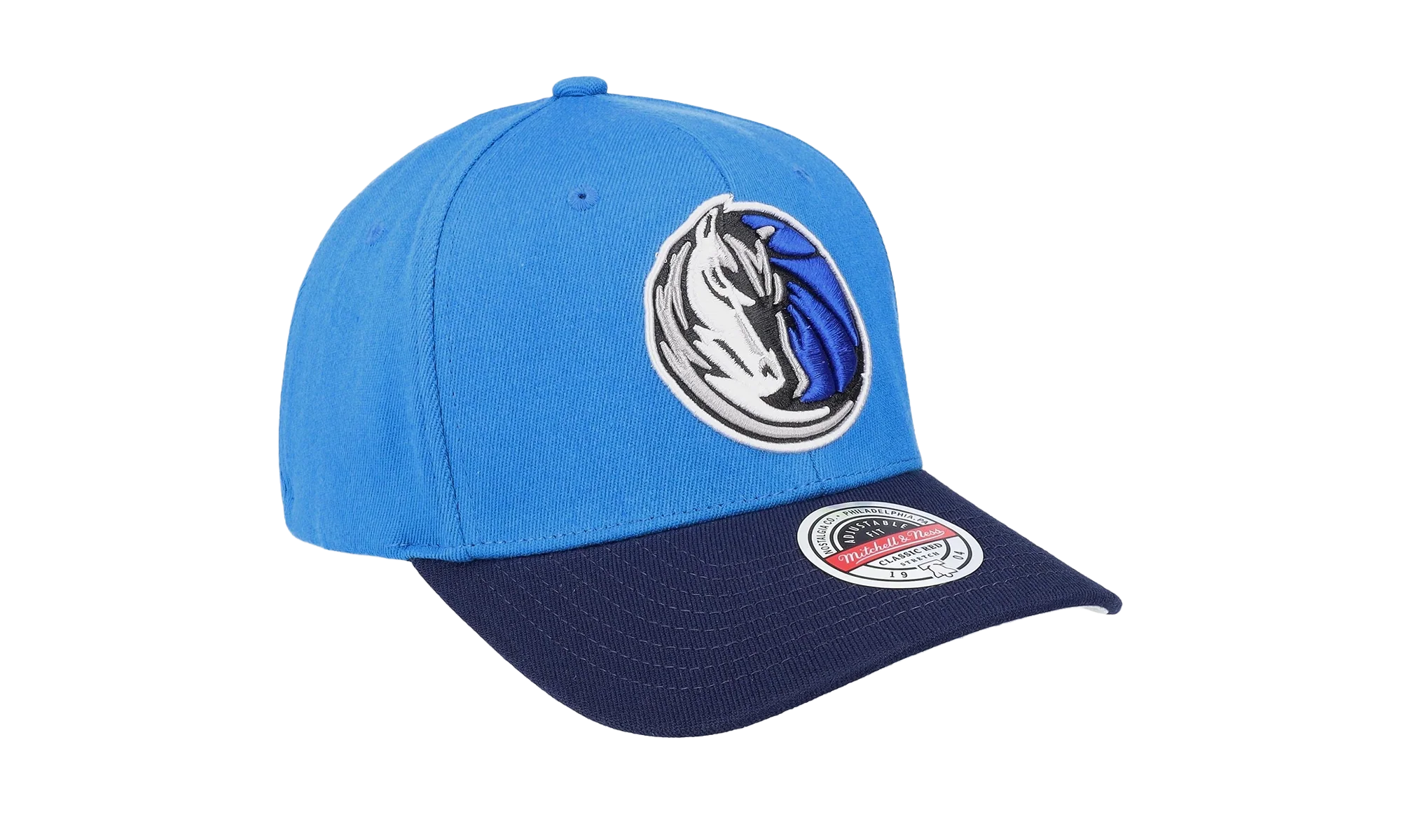 NBA Team 2 Tone 2.0 Stretch Snapback Cap "Dallas Mavericks - Royal / Navy" HHSS3265 DMAYYPPPRYNY