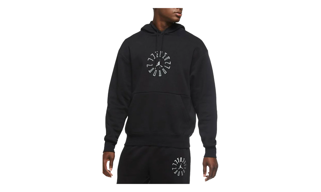 Air Jordan AJ11 Graphic Hoodie "Black / Reflective Silver'" DD0386 010