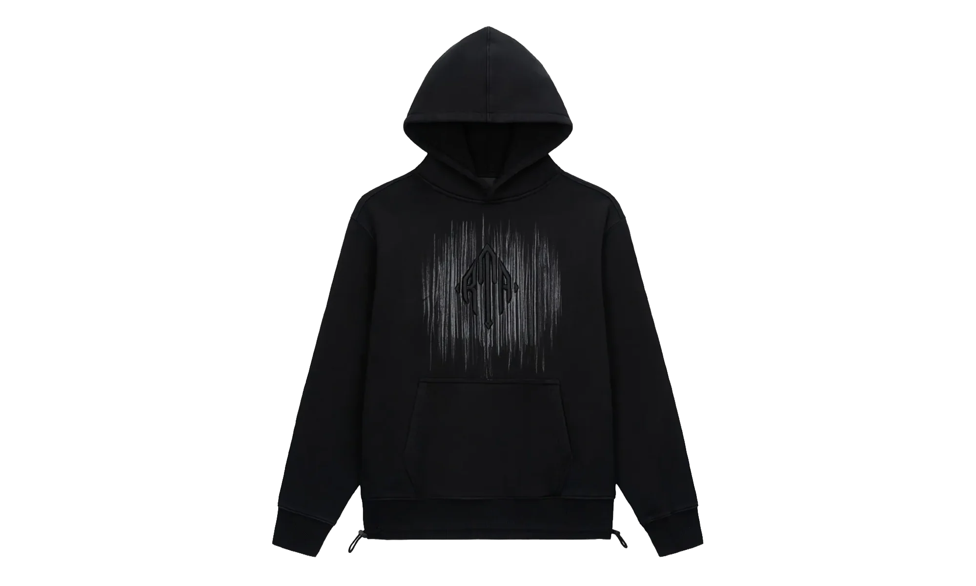 Etched Monogram Jordan Hoodie "Black" MCCTK909T1424BKETM
