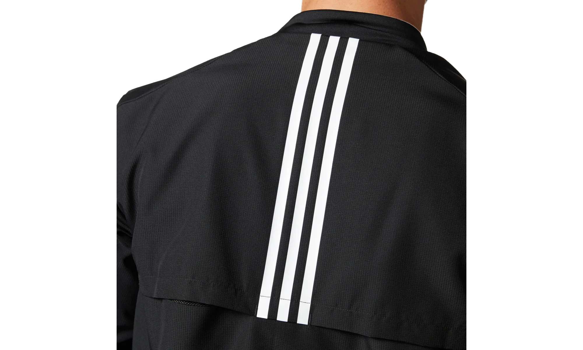 Ripstop Bomber Full Zip Jacket "Black / White" BR3401