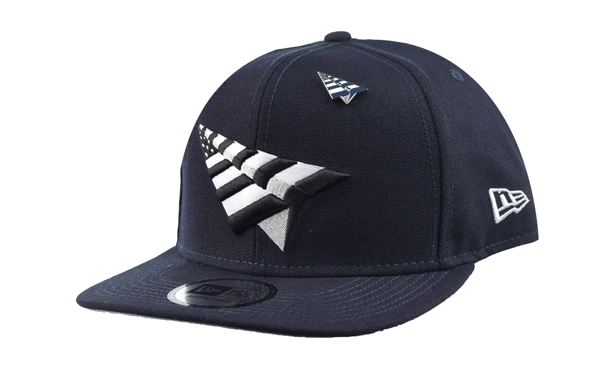 Paper Planes Old Crown Snapback Hat "Navy" NE459