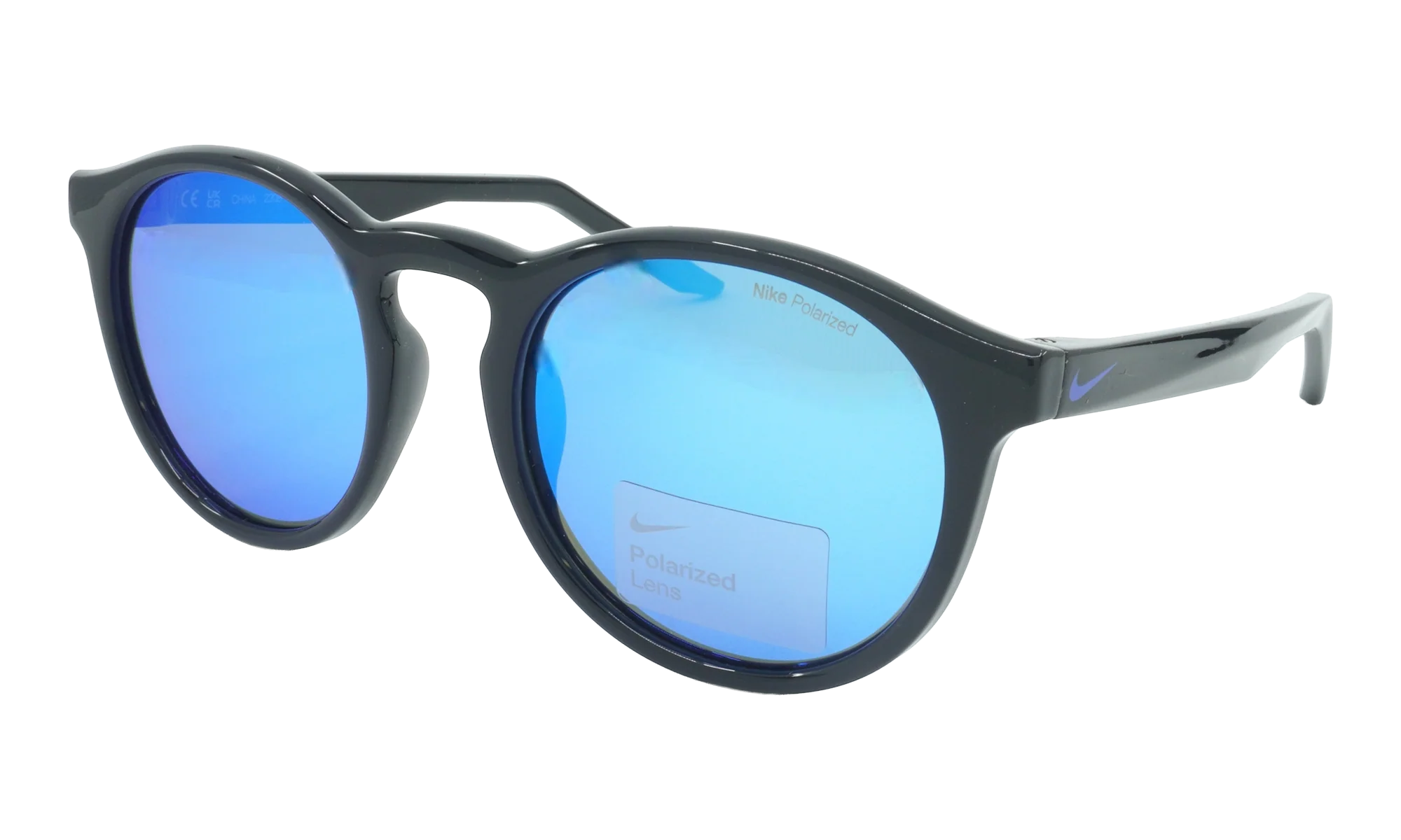 Swerve Polarized Sunglasses "Black / Polar / Blue Mirror" FD1850 014