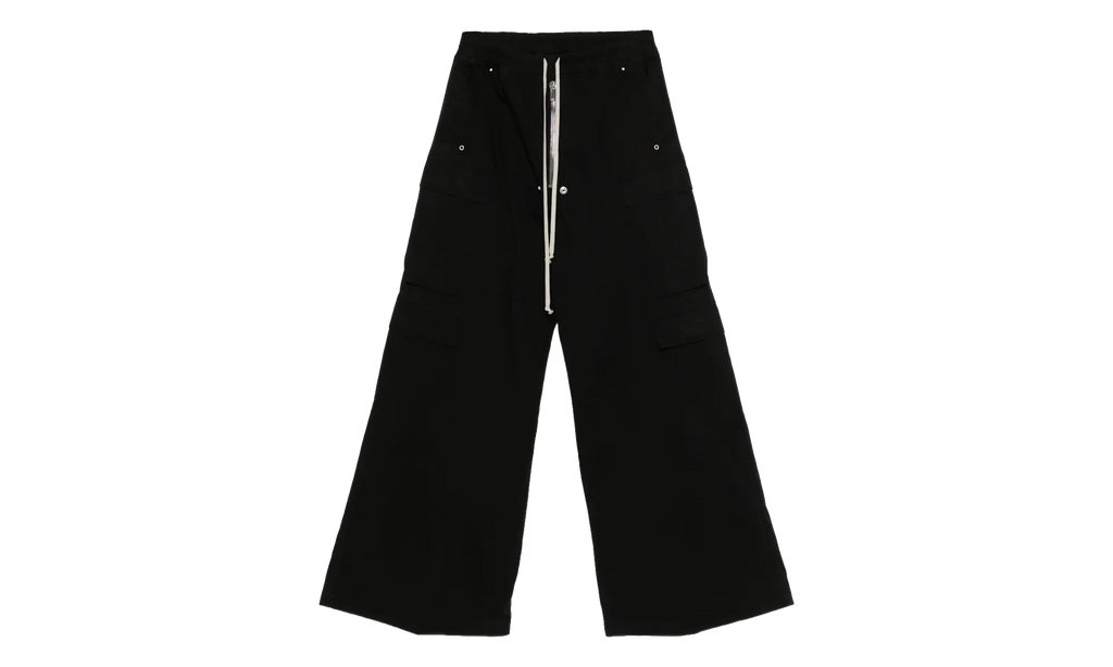 Twill Double Cargo Jumbo Belas Pants "Black" DU02E7398 TW 09