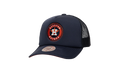 MLB Evergreen Trucker Snapback Cap "Houston Astros - Navy" HHSS7338 HASYYPPPNAVY