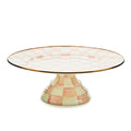 Rosy Check Large Pedestal Platter