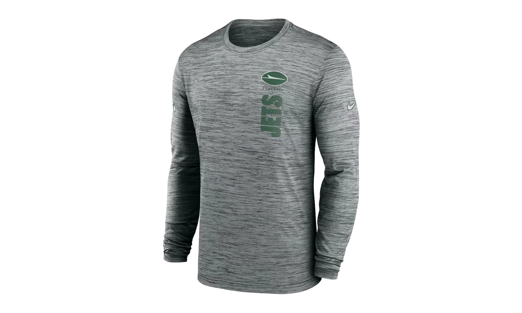 Sideline Velocity Long-Sleeve Dri-Fit T-Shirt "NFL New York Jets - Grey" 02EQ06G72 CAT