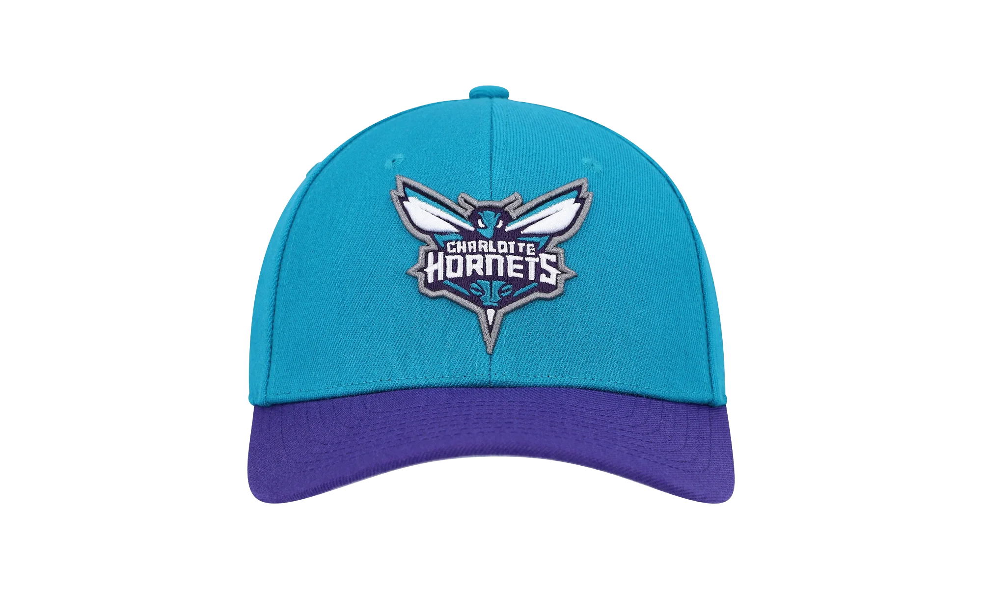 NBA Team 2 Tone 2.0 Stretch Snapback Cap "Charlotte Hornets - Teal / Purple" HHSS3265 CHOYYPPPTLPR