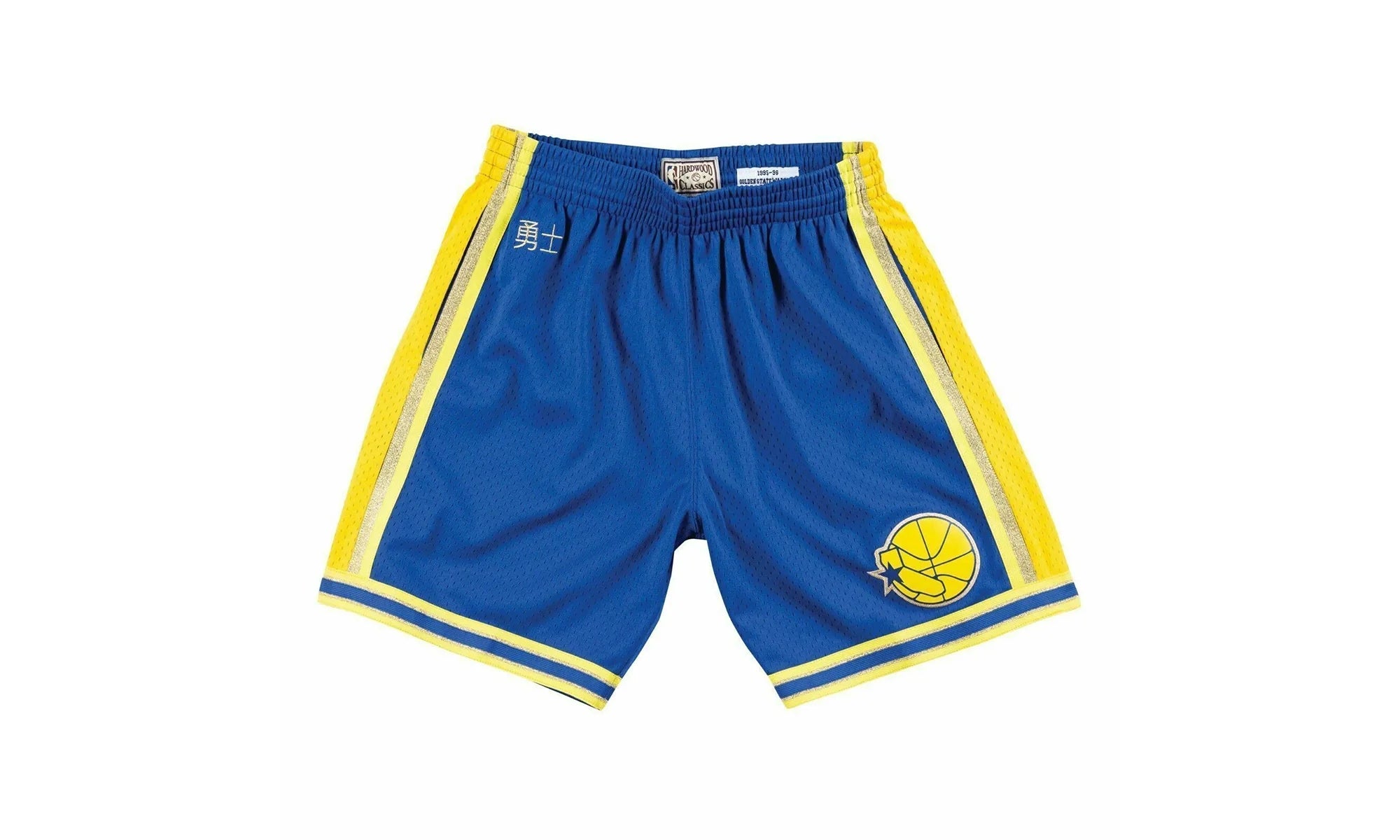 NBA Chinese New Year Swingman Shorts "1995-96 Golden State Warriors - Royal" SMSHNG18406 GSWROYA90