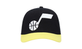 NBA Team 2 Tone 2.0 Stretch Snapback Cap "Utah Jazz - Black / Yellow" HHSS3265 UJAYYPPPBKYW