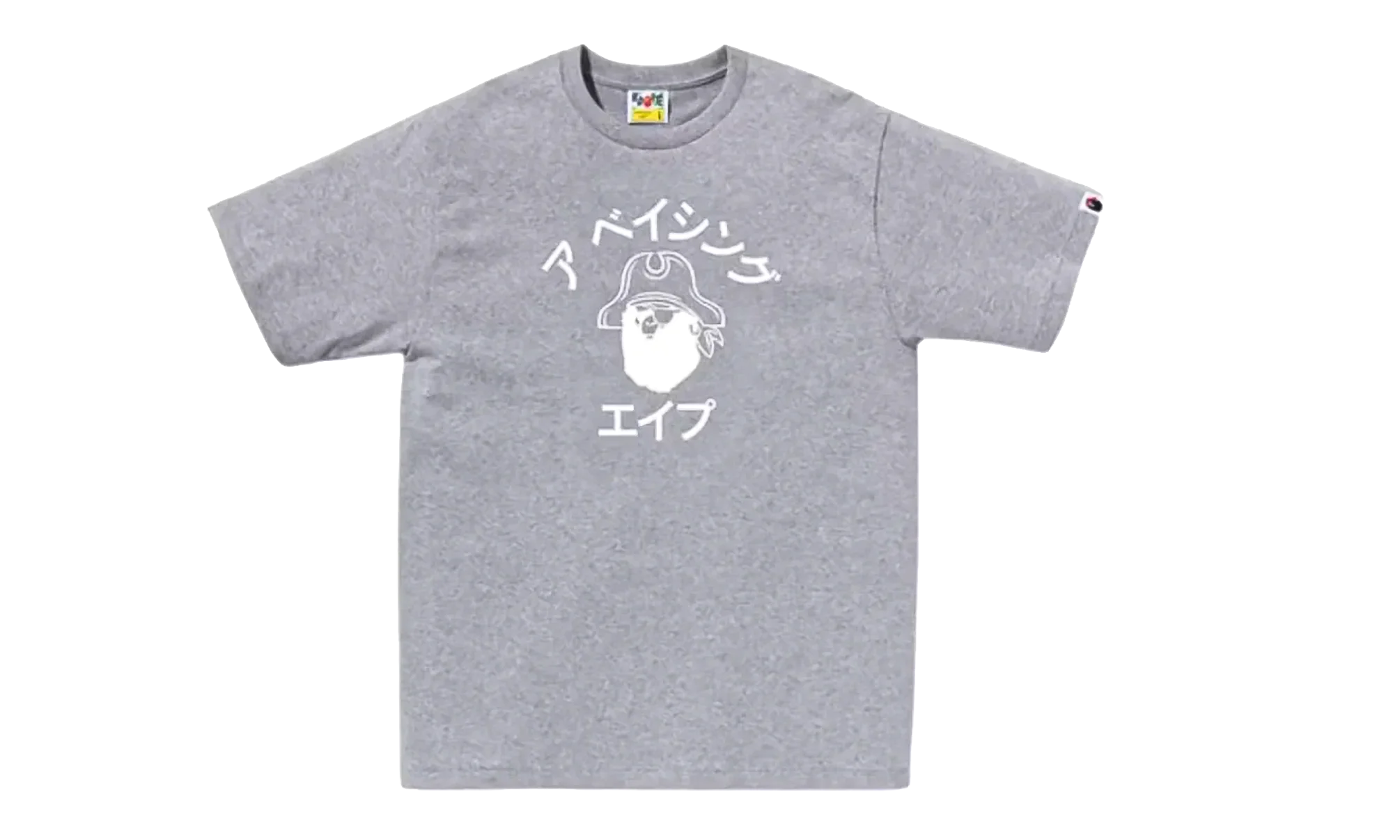 Katakana Pirate College Tee "Grey" 4K20 110 007 GREY