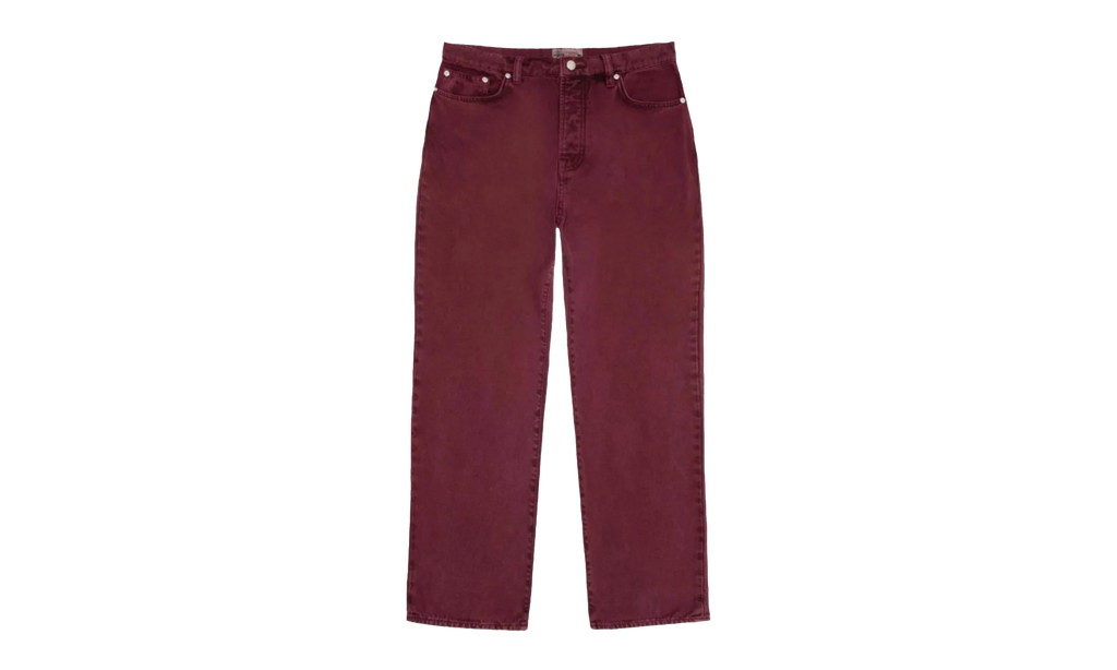 Washed Canvas Classic Jean "WINE" 116659 WINE