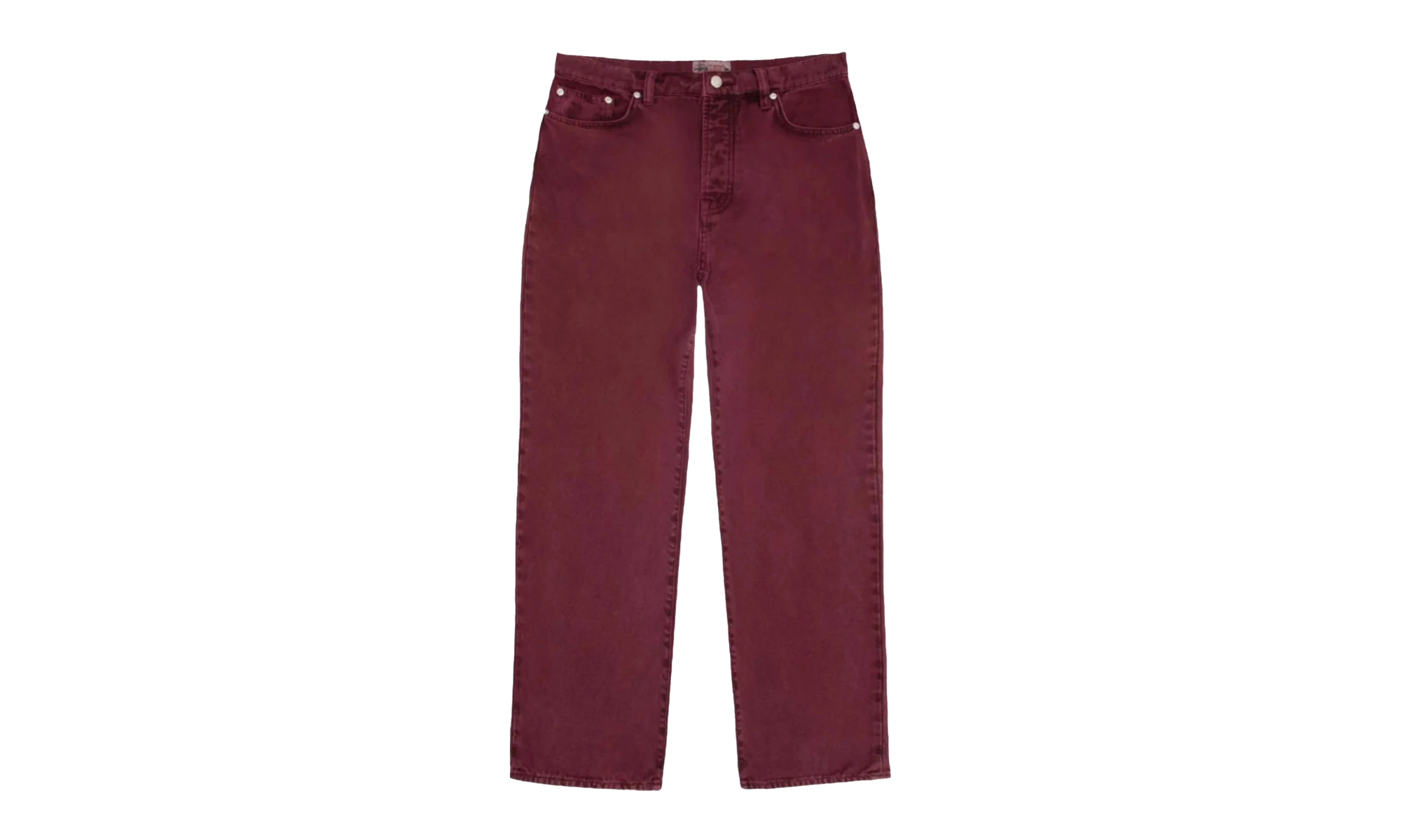Washed Canvas Classic Jean "WINE" 116659 WINE