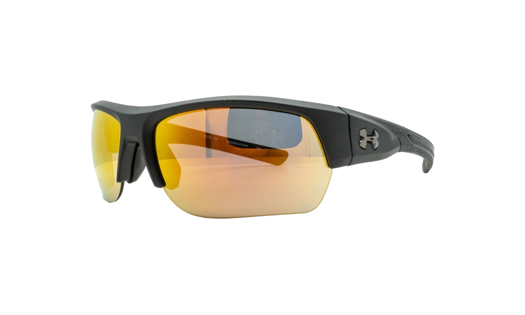 Big Shot Sunglasses "Orange Baseball Tuned - Satin Black" 8650085 010144
