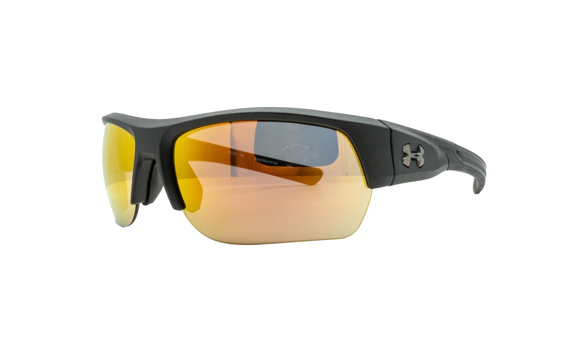 Big Shot Sunglasses "Orange Baseball Tuned - Satin Black" 8650085 010144