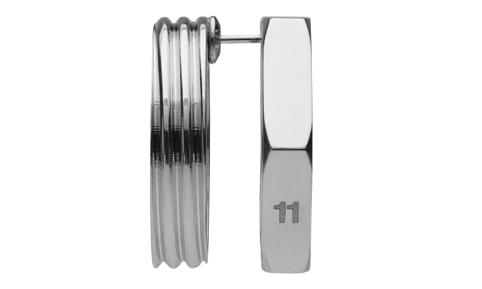 Bolt & Nut Cutout Earring "Silver" SM0VG0022SV0272951