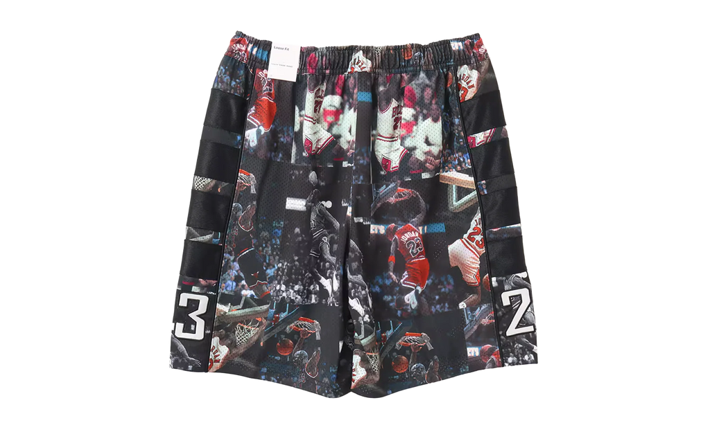 Jordan Flight AOP Printed Cat Scratch Shorts "Black" IF1841 010