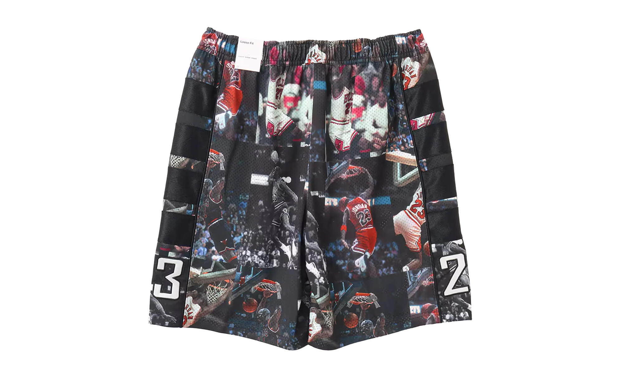 Jordan Flight AOP Printed Cat Scratch Shorts "Black" IF1841 010