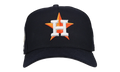 9FIFTY Houston Astros 2017 Team Color A Frame Snapback Hat "Black (Grey Brim)" NE474