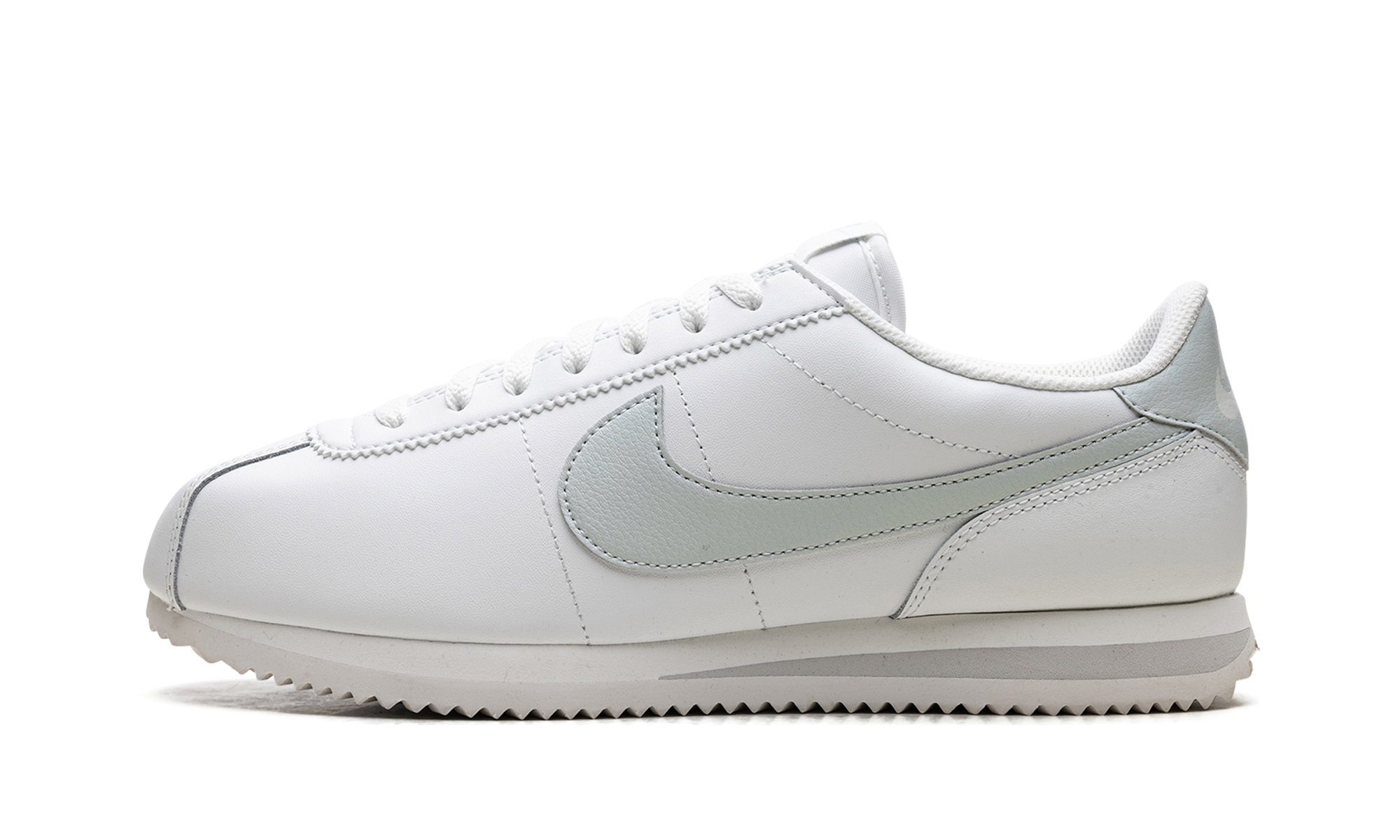 Cortez Leather WMNS"Summit White Light Silver" DN1791 106