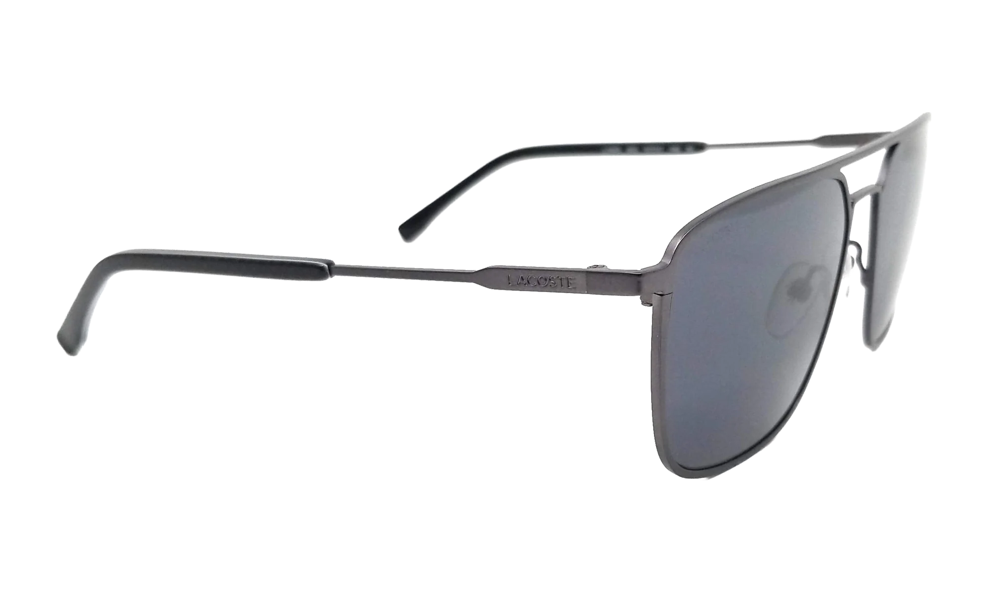 Rectangle Sunglasses "Matte Silver" L194S-033