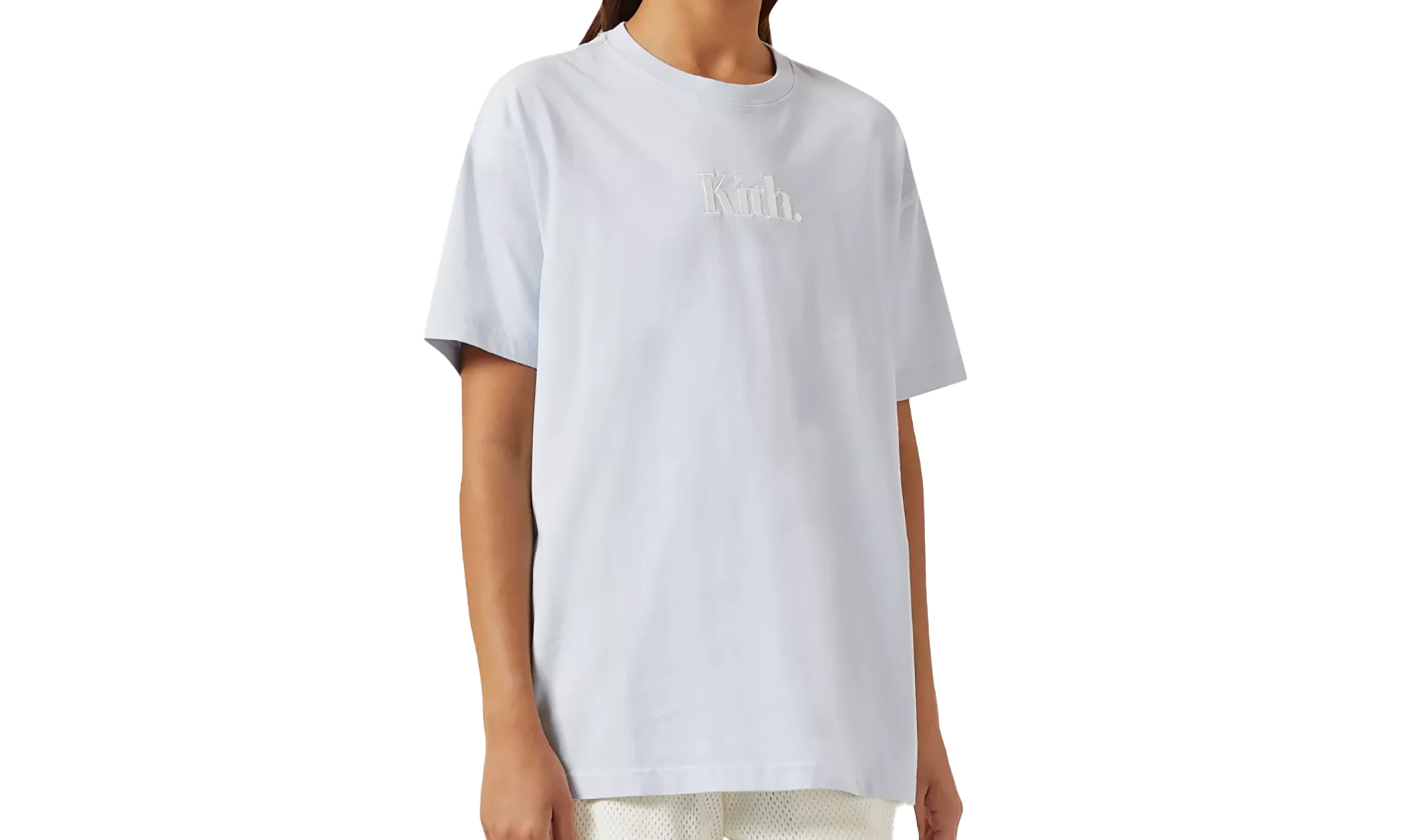 Vintage Punctured Logo Tee WMNS "Jersey Blue" KITH21