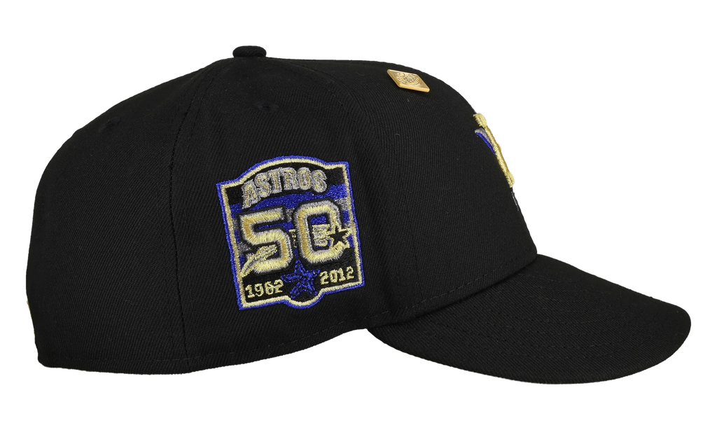 59FIFTY Houston Astros 50th Anniversary Star Fitted Hat "Black Yellow" NE414