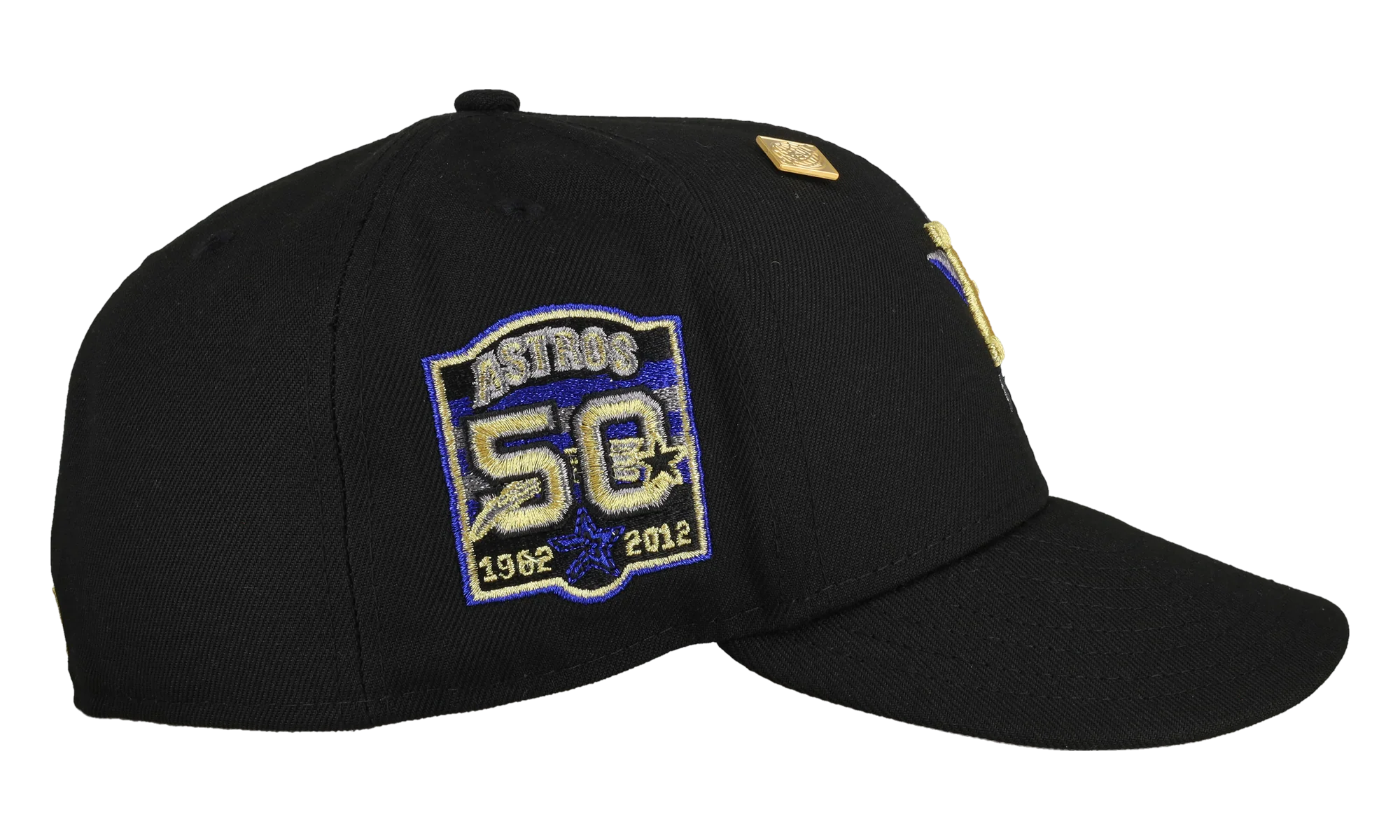 59FIFTY Houston Astros 50th Anniversary Star Fitted Hat "Black Yellow" NE414