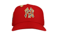 59FIFTY New York Yankees 1999 World Series Tie Dye Fitted Hat "Red Tie Dye" NE254