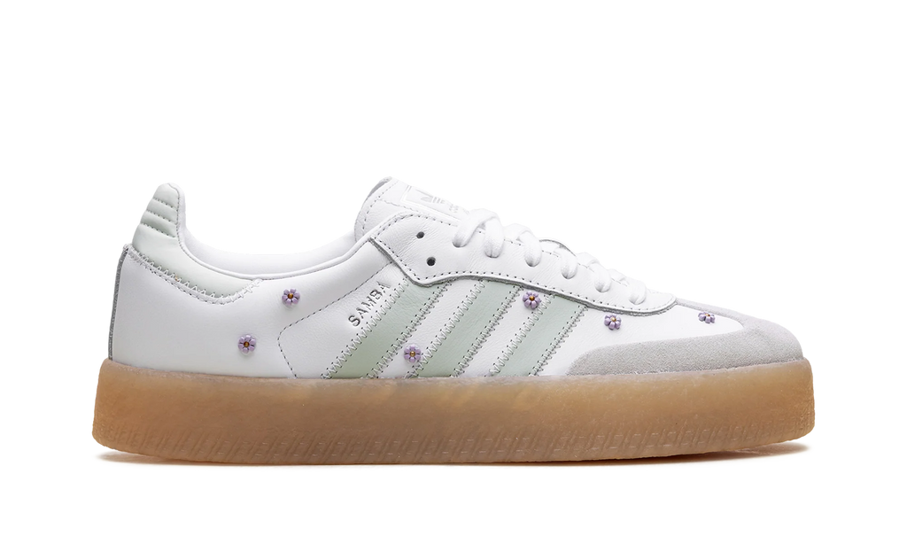 Sambae WMNS "Floral White Linen Green Gum" JS3954