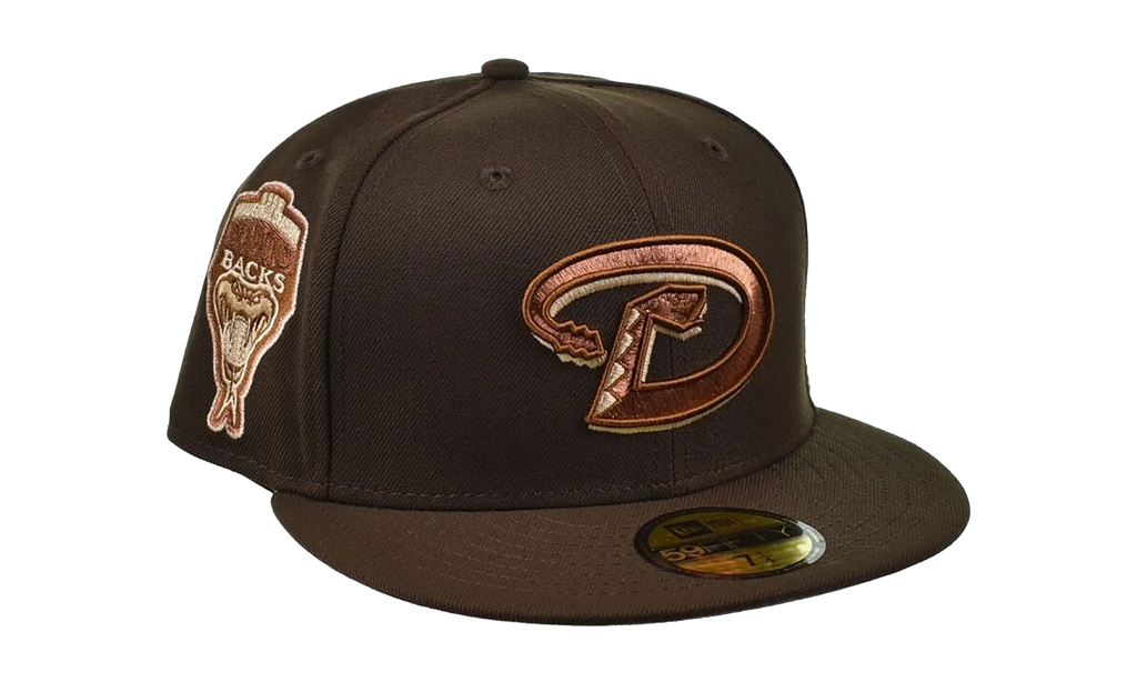 59FIFTY Arizona Diamondbacks Fitted Hat "Walnut Brown" 70888358