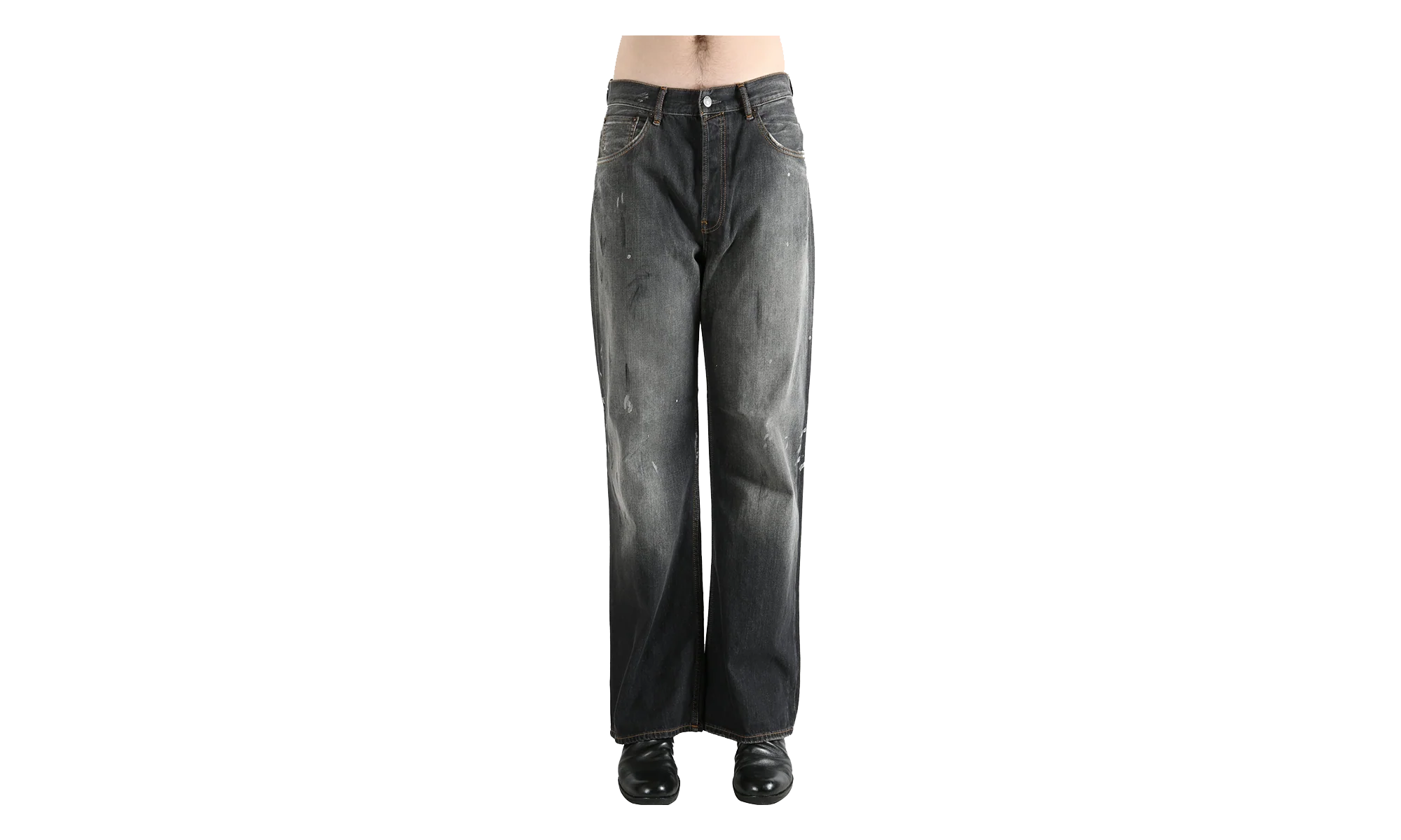 2021M Regular Fit Jeans "Black" ACNE STUDIOS 2021M BLACK TRAFALGAR BLACK