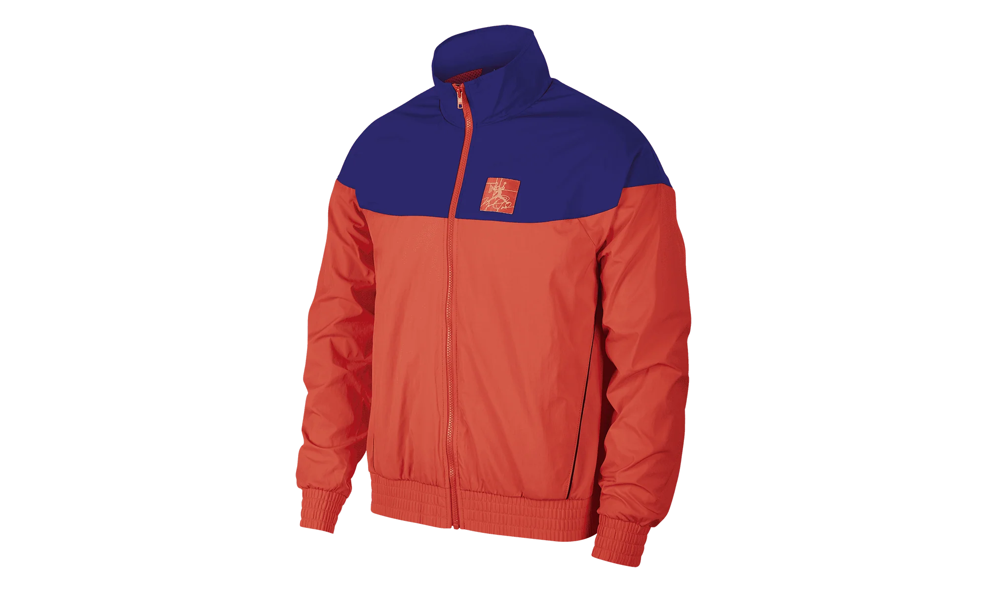 Air Jordan Tinker Legacy Windbreaker Jacket "Ember Glow / Light Concord" BQ0295 850