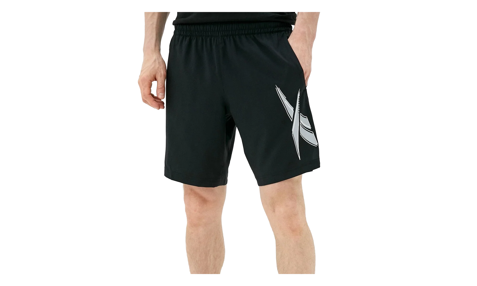 Workout Ready Woven Graphic Shorts "Black" FU3355