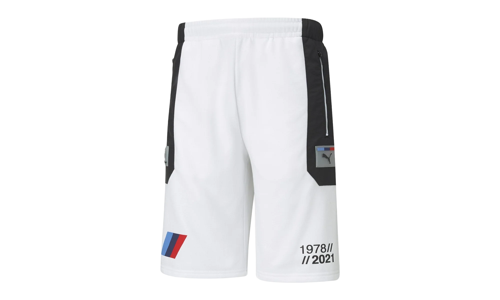 BMW Motorsport Street Sweat Shorts 11" "White" 599488 02