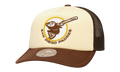 MLB Cooperstown Vintage Block Trucker Cap "San Diego Padres - Cream" HT12148 SDPCREA