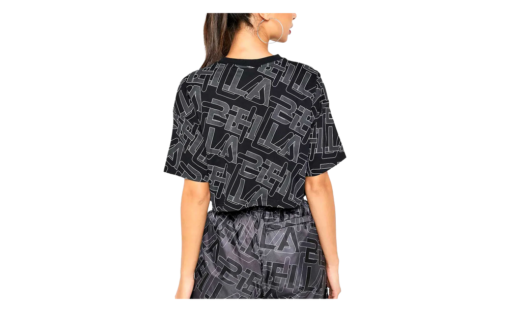 Brea Crop T-Shirt WMNS "Black / White" LW933266 001