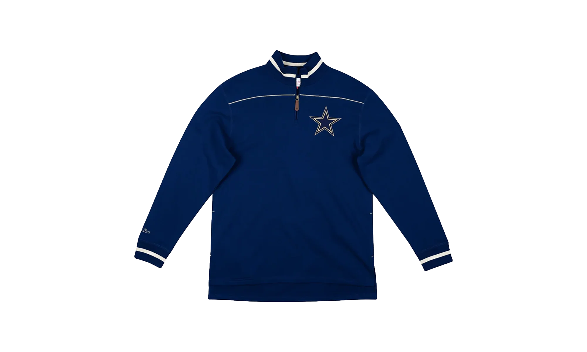 NFL Team Issued French Terry 1/4 Zip Pullover "Dallas Cowboys - Navy" FQZPAJ19031 DCONAVY