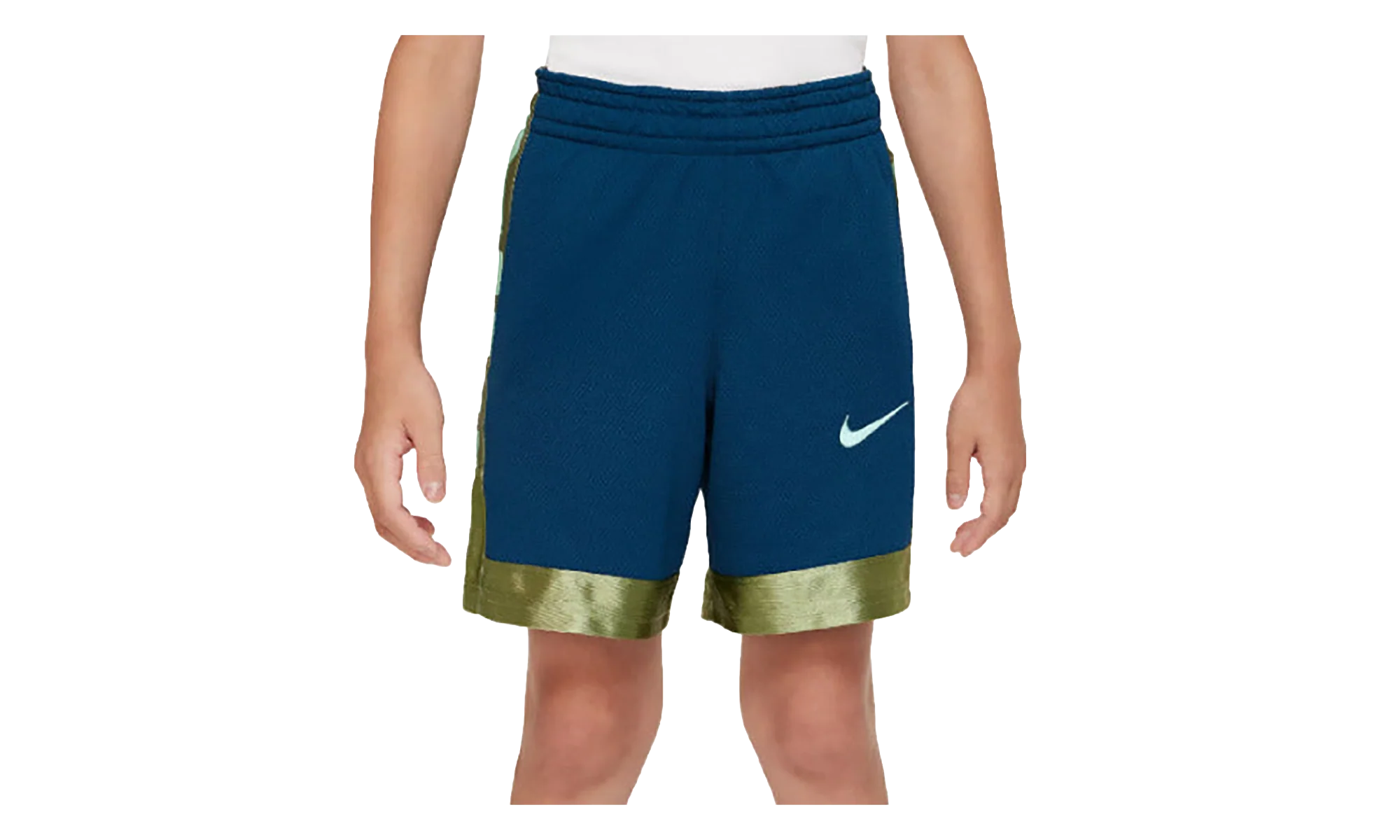 Dri-Fit Elite Basketball Shorts GS "Dark Teal / Gold" DA0173 460
