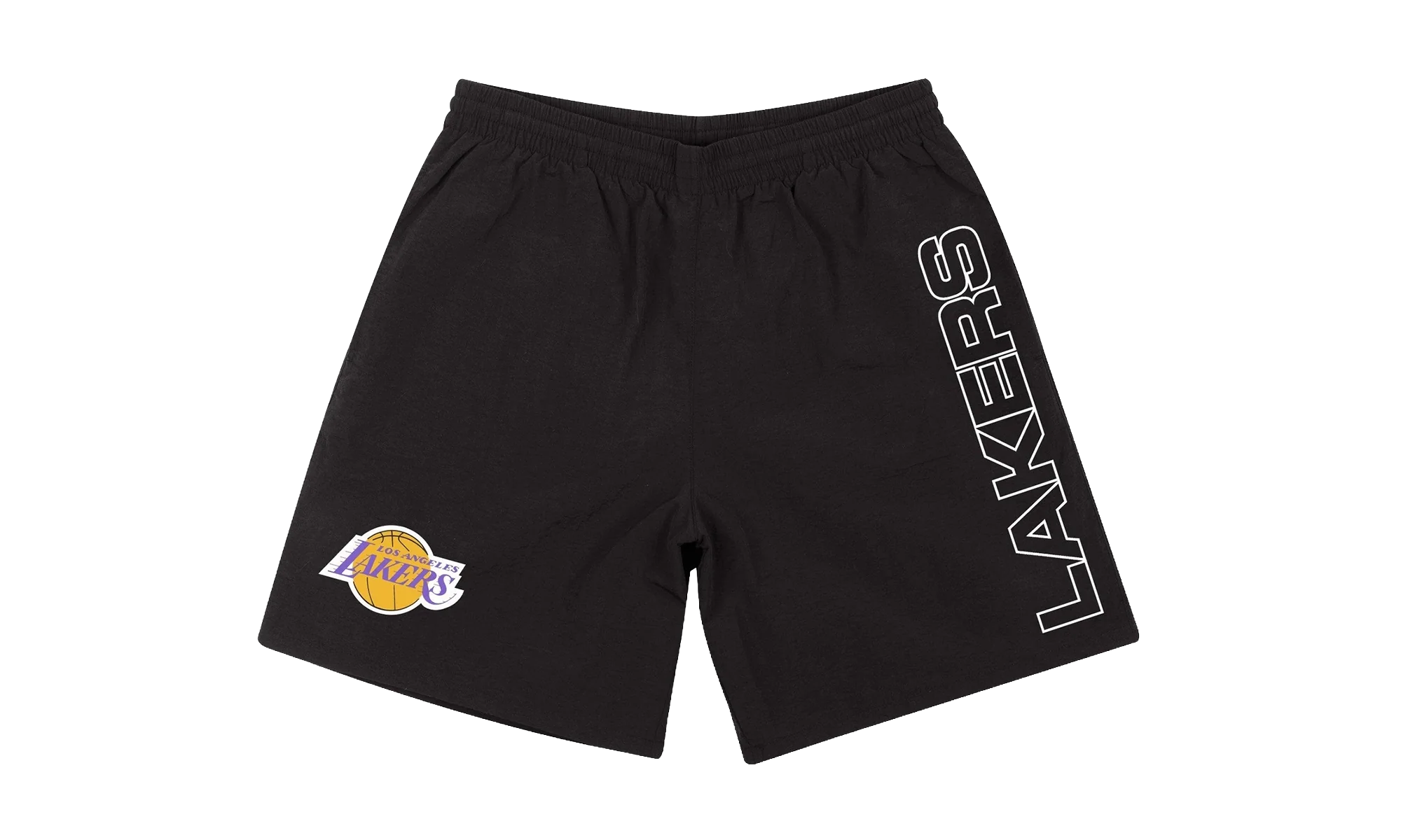 NBA Nylon Short "Los Angeles Lakers - Black" SHORAJ19015 LALBLCK