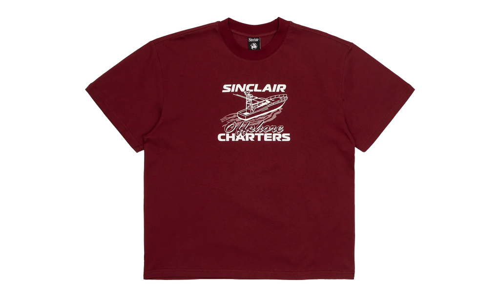 Offshore Charter Short Sleeve T-Shirt "Red" SMT171 1 RED