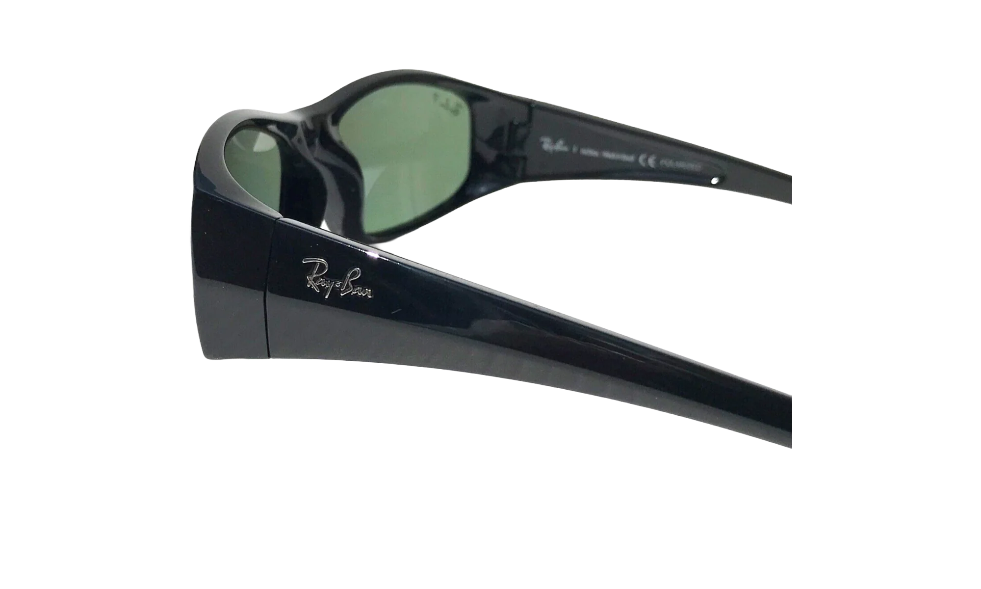 Rectangle Polarized Sunglasses "Black" RB4093-601-9A_57
