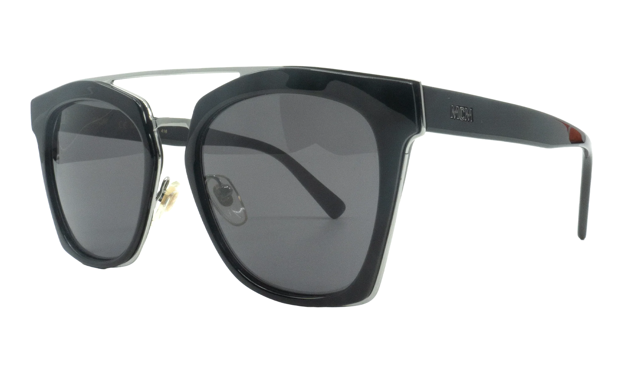 Modified Rectangle Sunglasses "Black" MCM649S-001