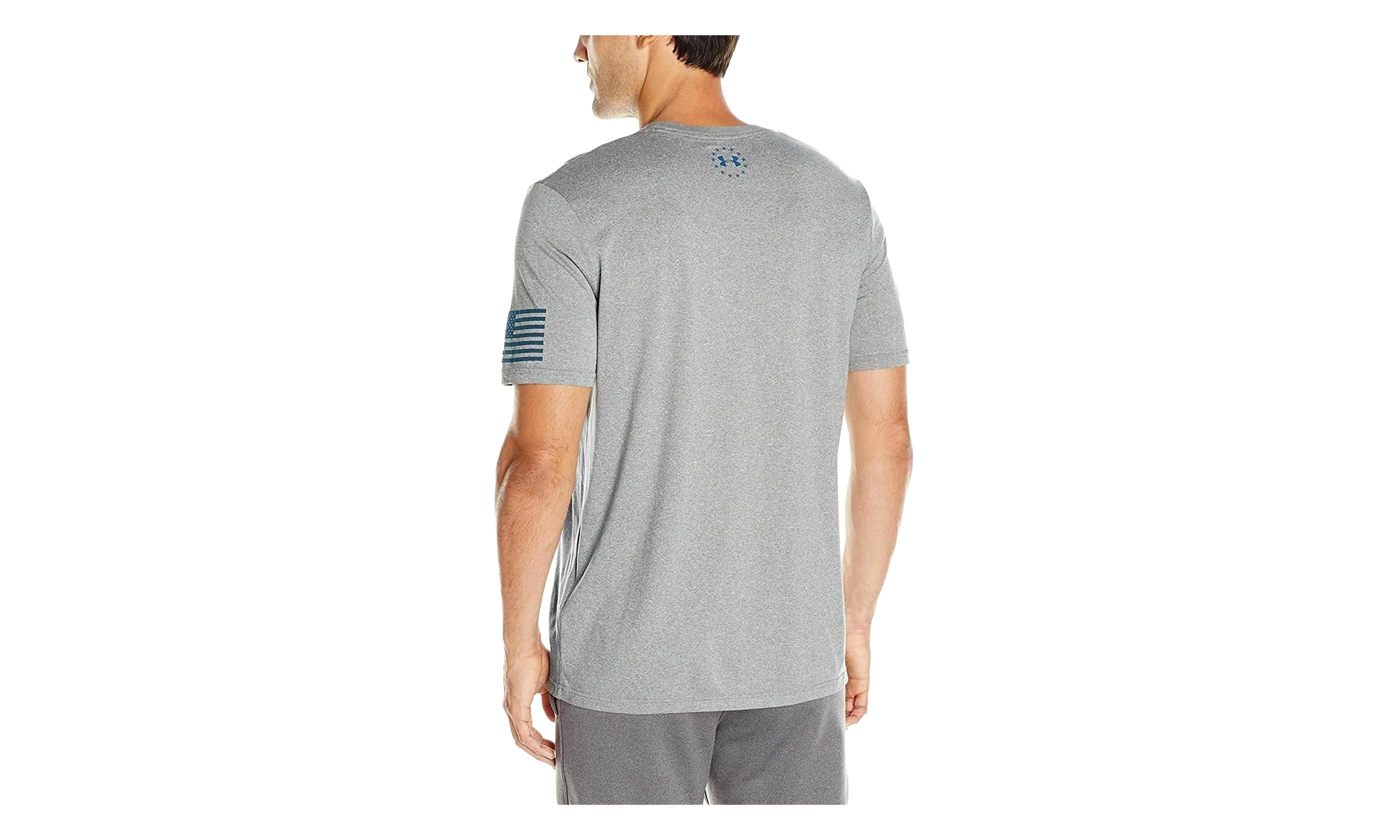 Protect This House Tech T-Shirt "True Grey Heather" 1285722 026