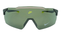 Limitless Shield Mirrored Sunglasses "Sequoia / Green" IB3521X 355