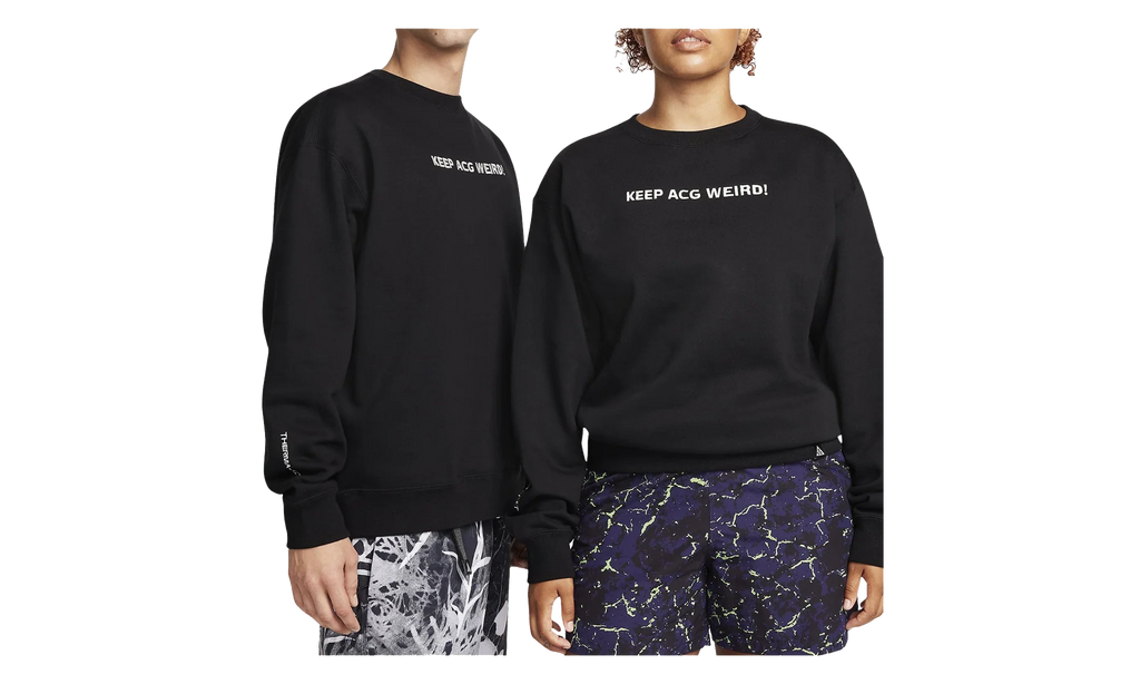 ACG Therma-fit Fleece Crew Sweatshirt "Black / Summit White" FD9849 010